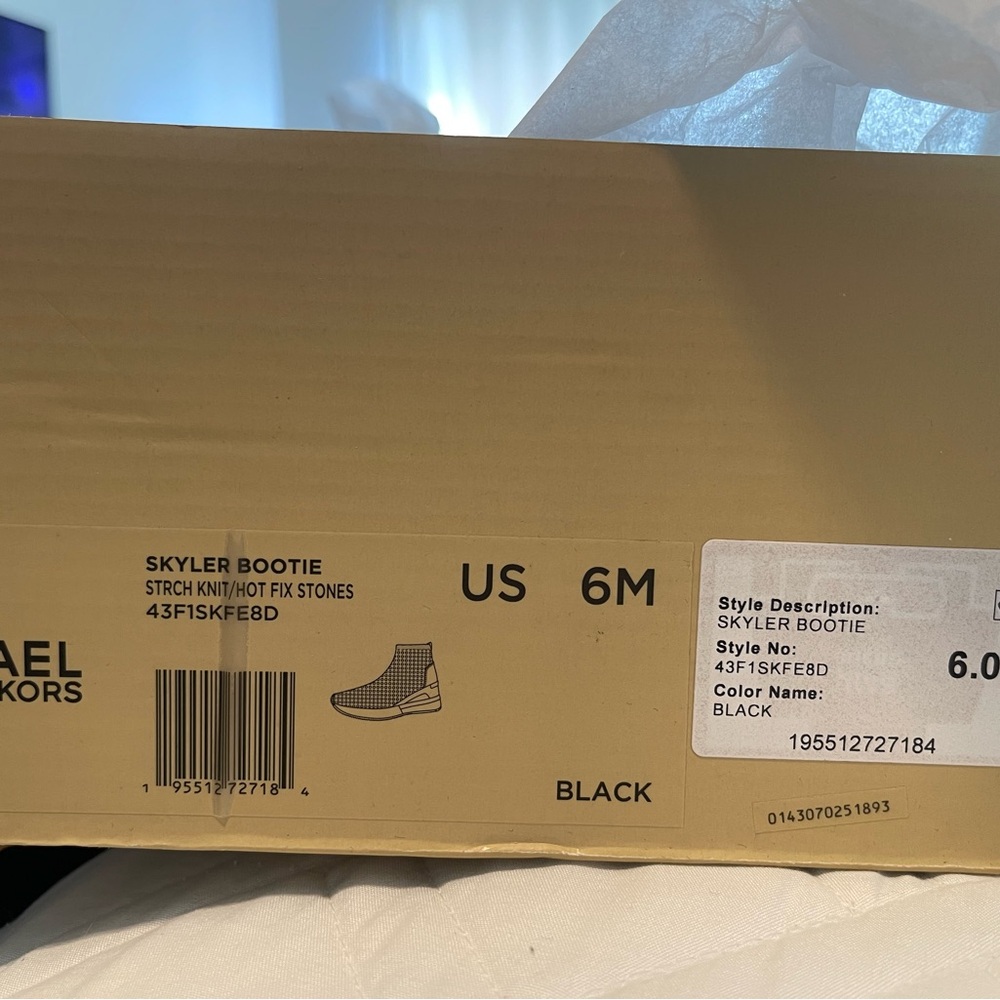 Michael Kors Black Skyler Bootie